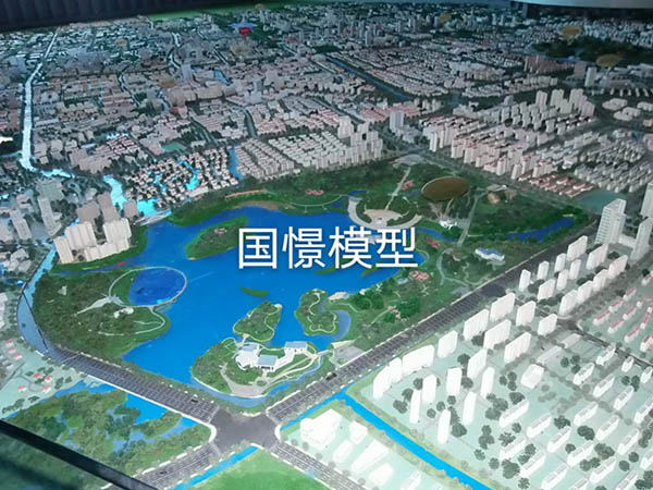 诸城市建筑模型