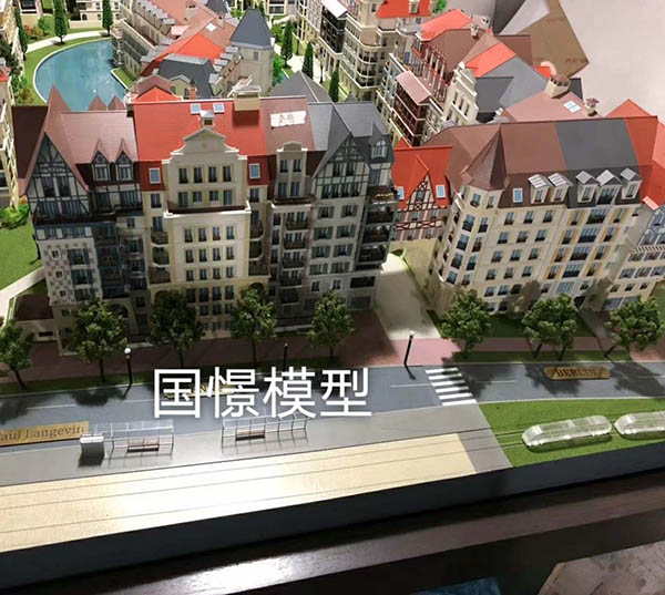 诸城市建筑模型